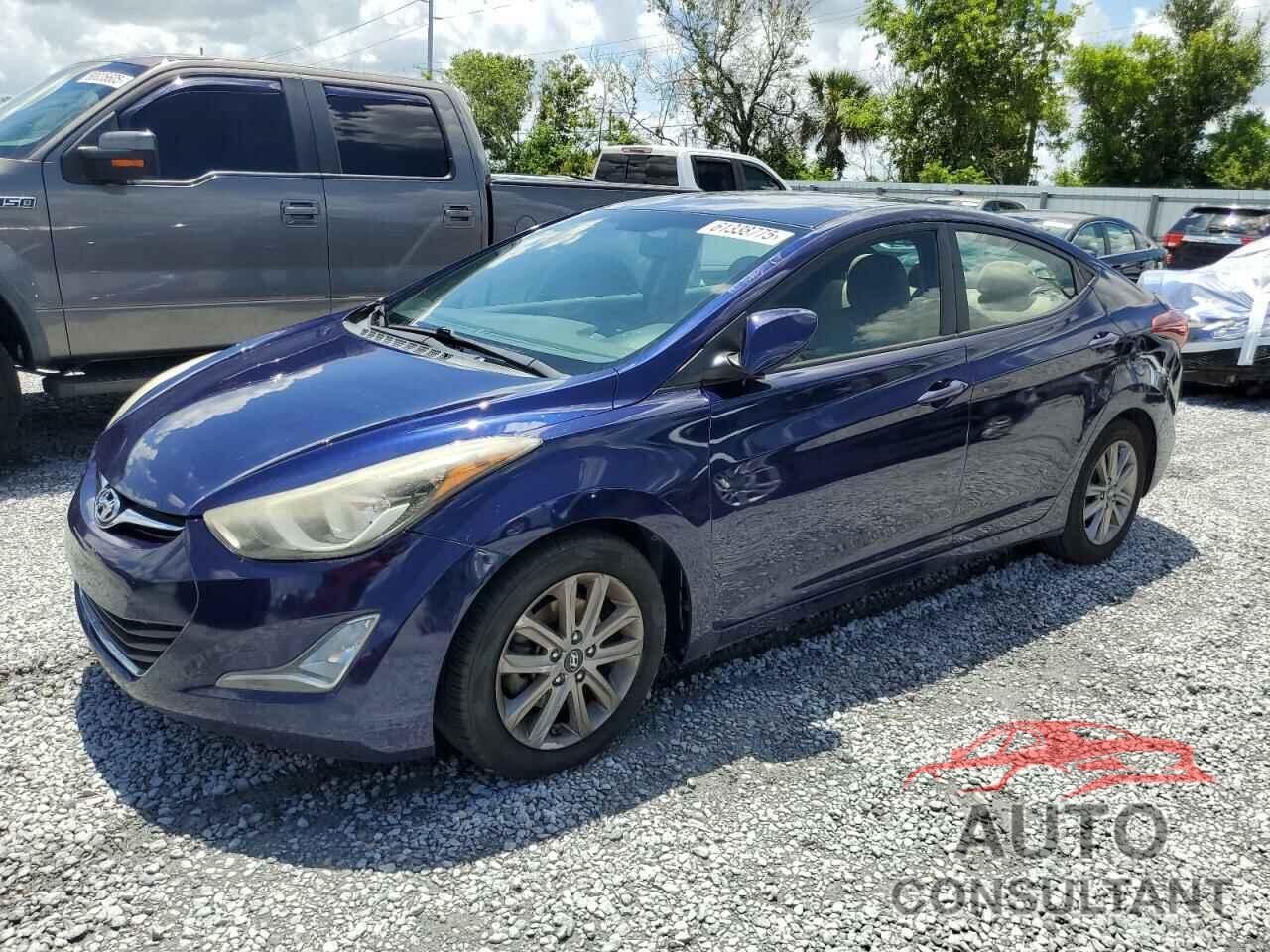 HYUNDAI ELANTRA 2014 - 5NPDH4AE1EH494794