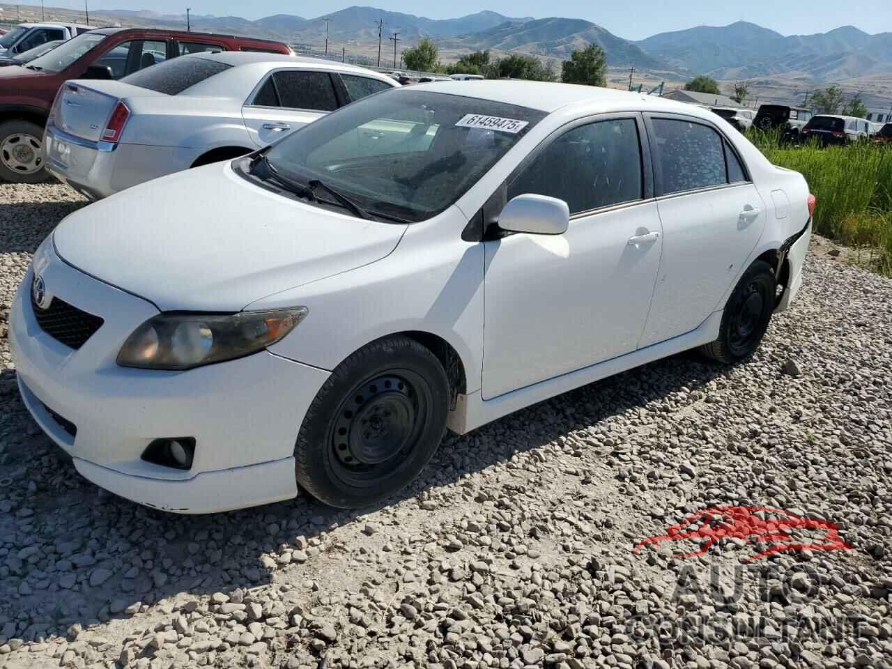 TOYOTA COROLLA 2009 - 1NXBU40E89Z015945