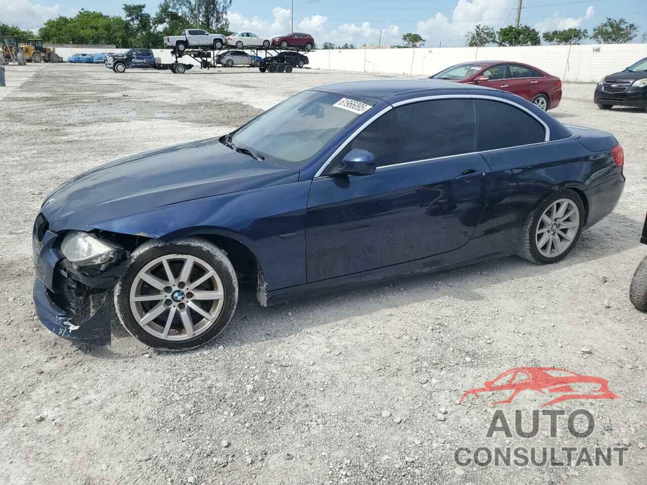 BMW 3 SERIES 2012 - WBADW7C55CE729437