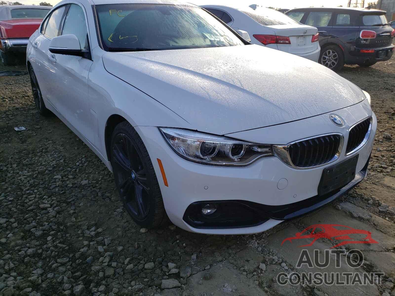 BMW 4 SERIES 2017 - WBA4F7C59HG437639