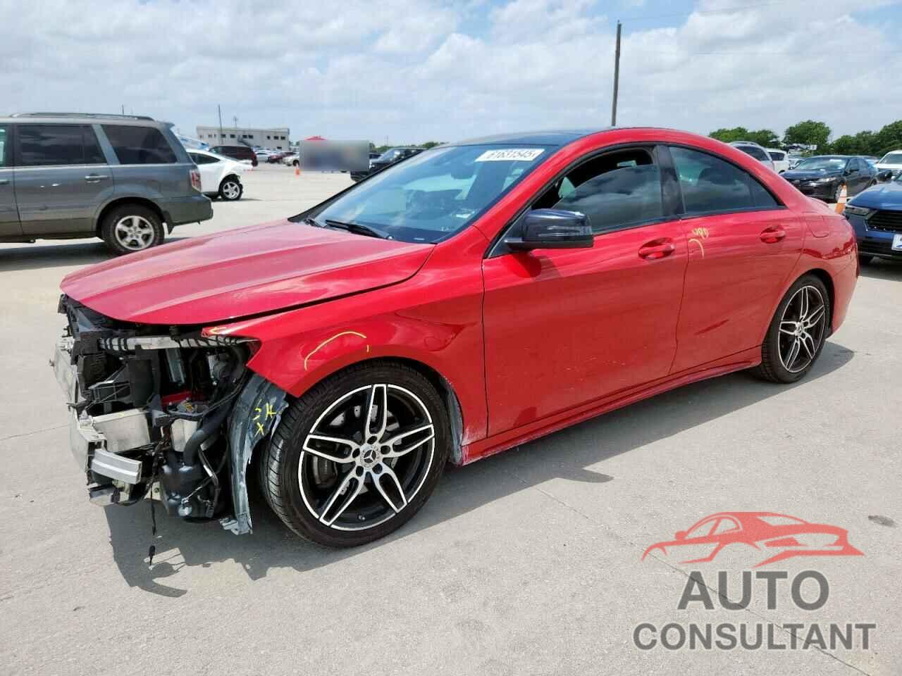 MERCEDES-BENZ CLA-CLASS 2018 - WDDSJ4EB9JN550931