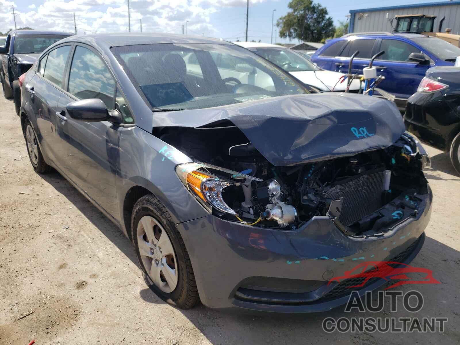 KIA FORTE 2016 - KNAFK4A66G5553342