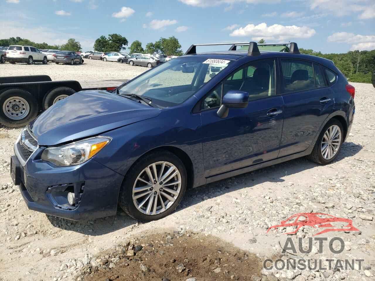 SUBARU IMPREZA 2012 - JF1GPAH66CH231456