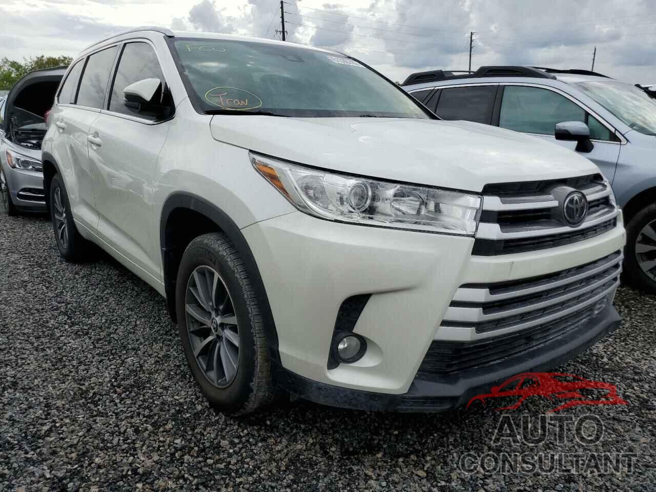 TOYOTA HIGHLANDER 2018 - 5TDJZRFH6JS892085