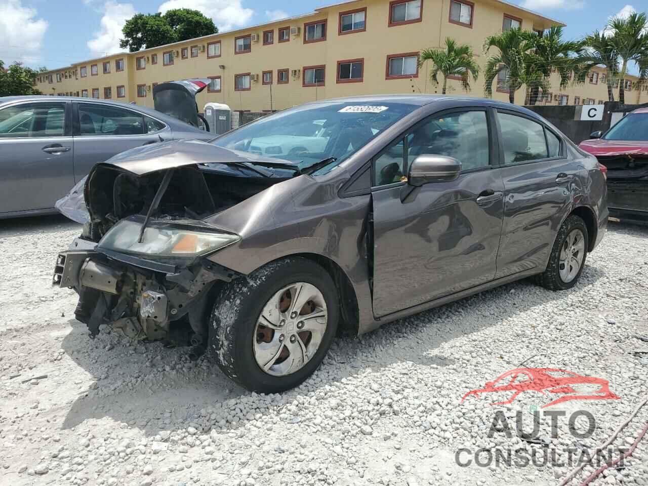 HONDA CIVIC 2015 - 19XFB2F54FE290732