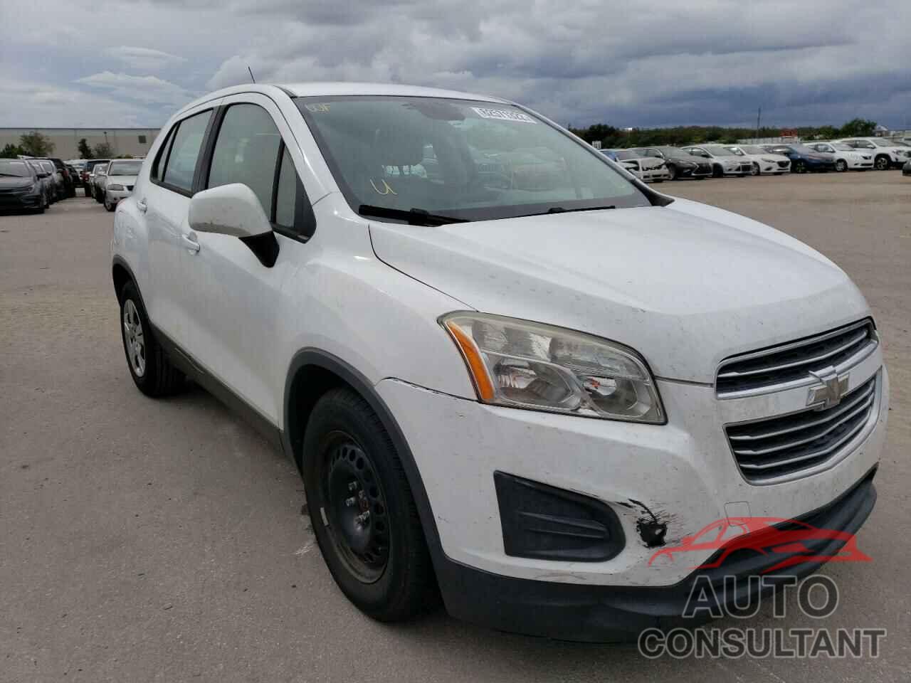 CHEVROLET TRAX 2016 - 3GNCJKSB0GL266613