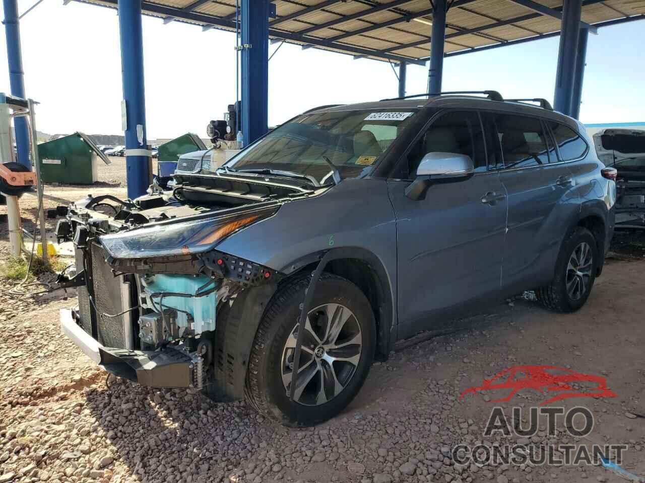 TOYOTA HIGHLANDER 2021 - 5TDHZRBH1MS150749