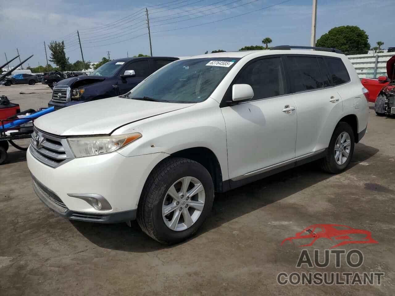 TOYOTA HIGHLANDER 2011 - 5TDZA3EH6BS015302