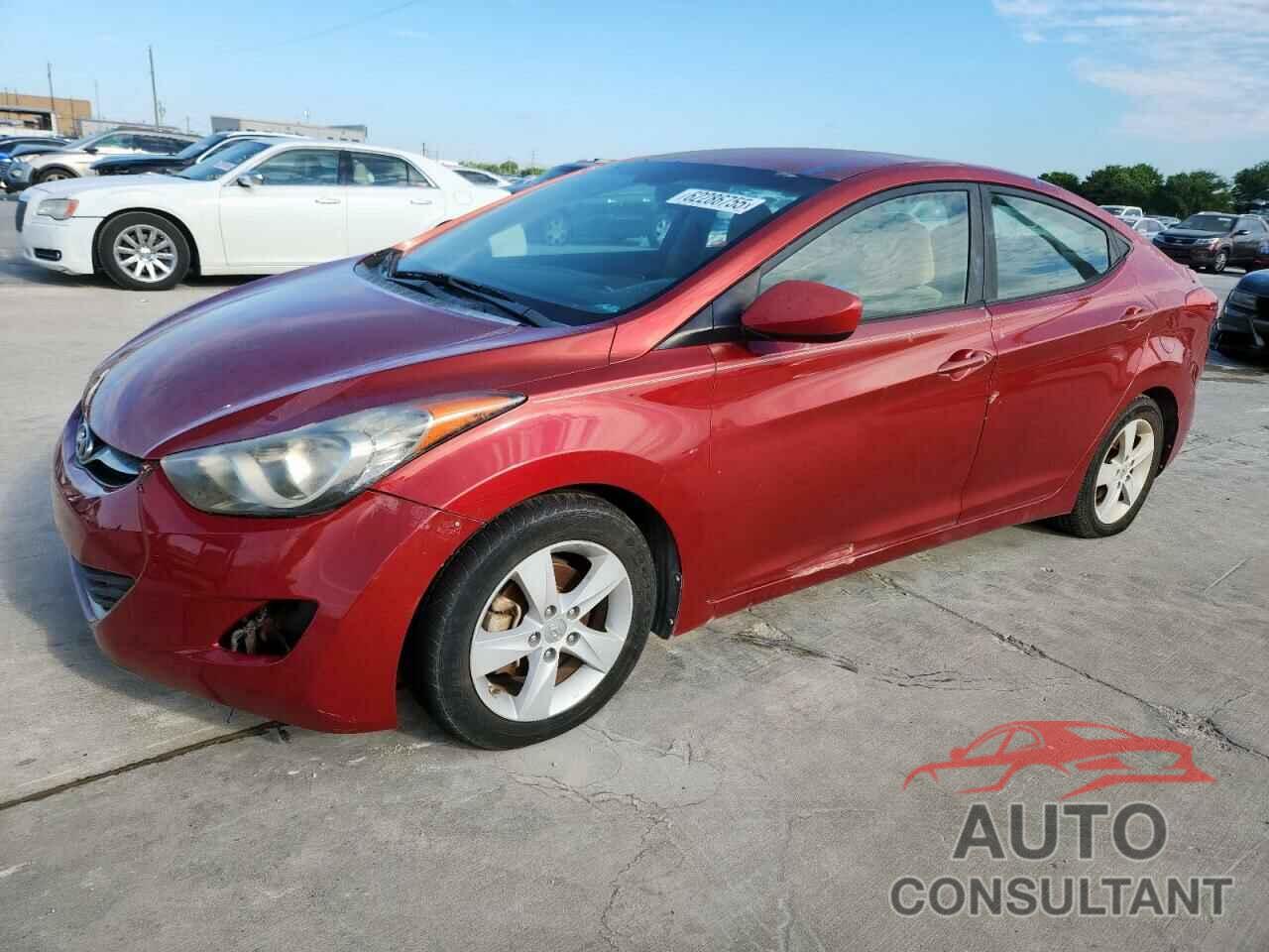 HYUNDAI ELANTRA 2013 - KMHDH4AE9DU526262