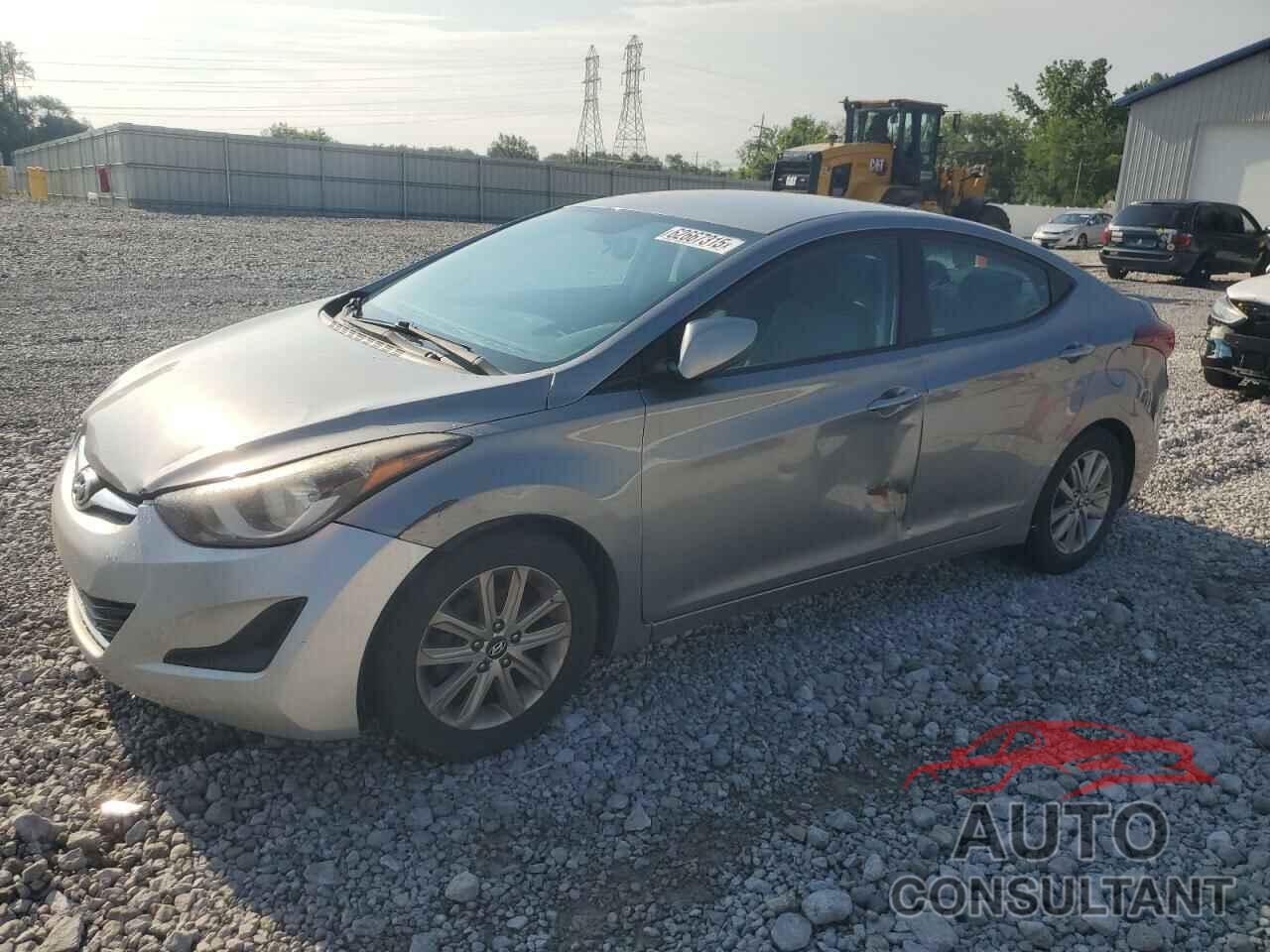 HYUNDAI ELANTRA 2014 - KMHDH4AE8EU052127