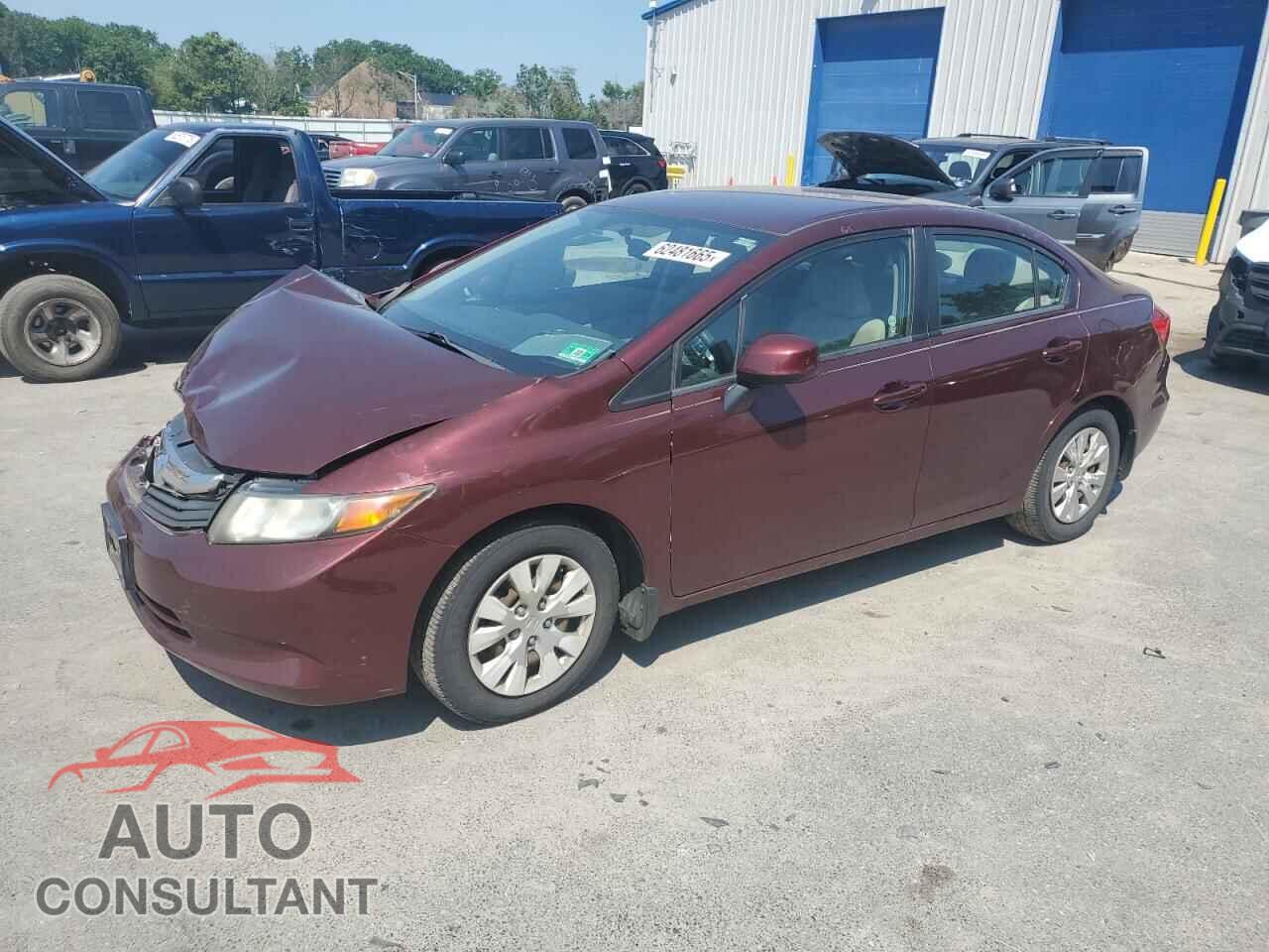 HONDA CIVIC 2012 - 19XFB2F52CE377332