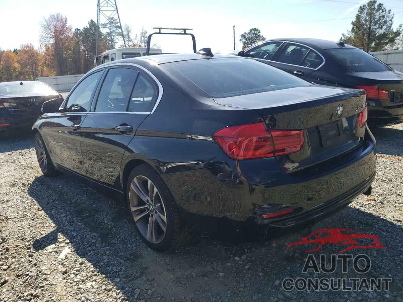 BMW 3 SERIES 2017 - WBA8B3G33HNU36223