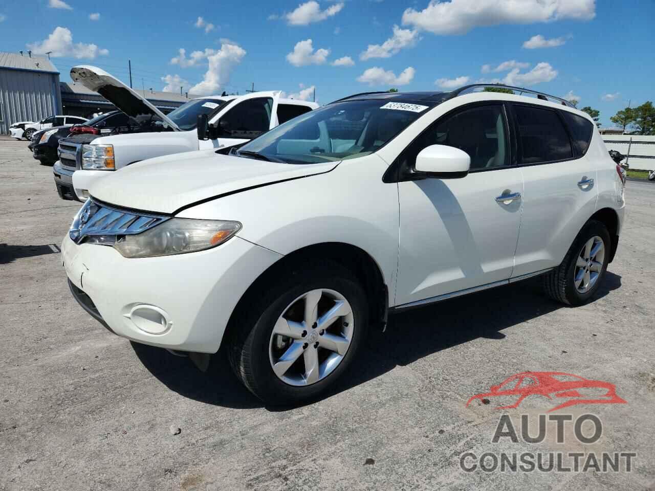 NISSAN MURANO 2010 - JN8AZ1MW7AW135381
