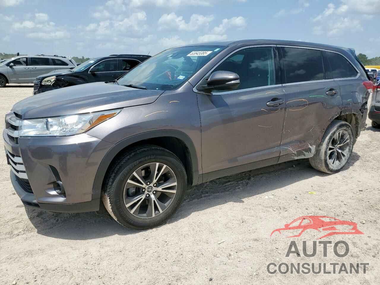TOYOTA HIGHLANDER 2019 - 5TDZZRFH2KS312853