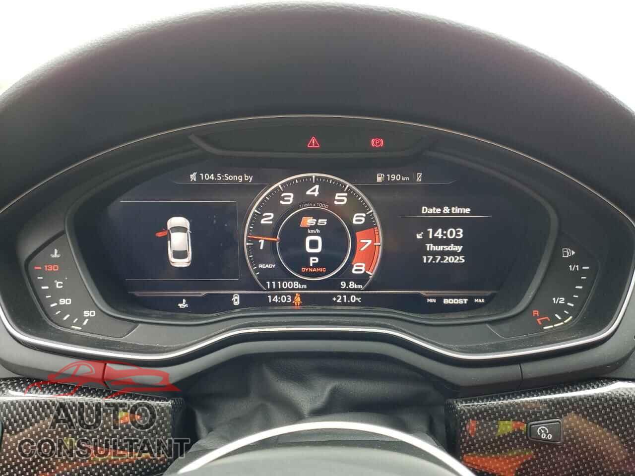 AUDI S5/RS5 2018 - WAUC4CF53JA098777