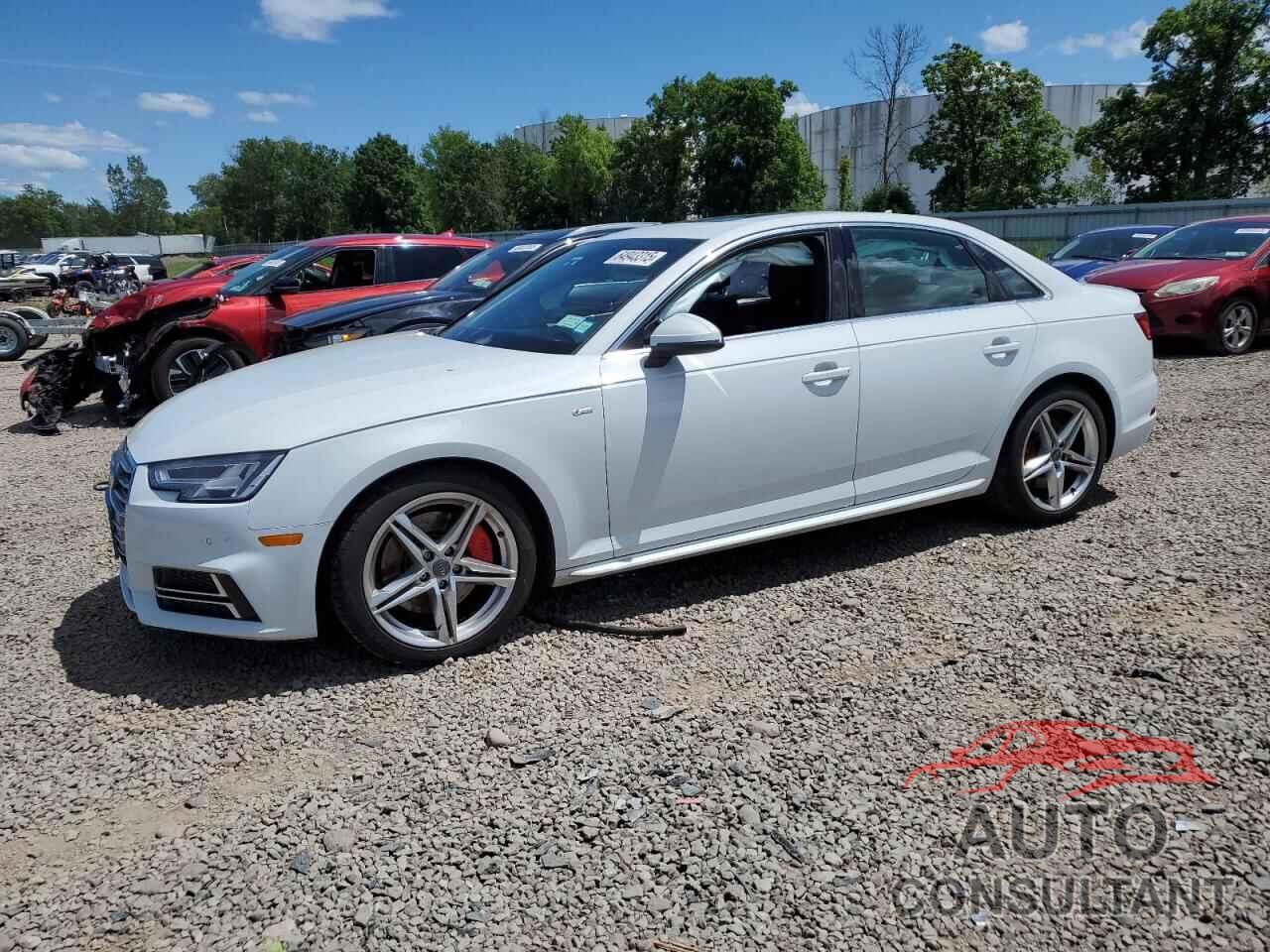 AUDI A4 2017 - WAUPNAF48HN062841