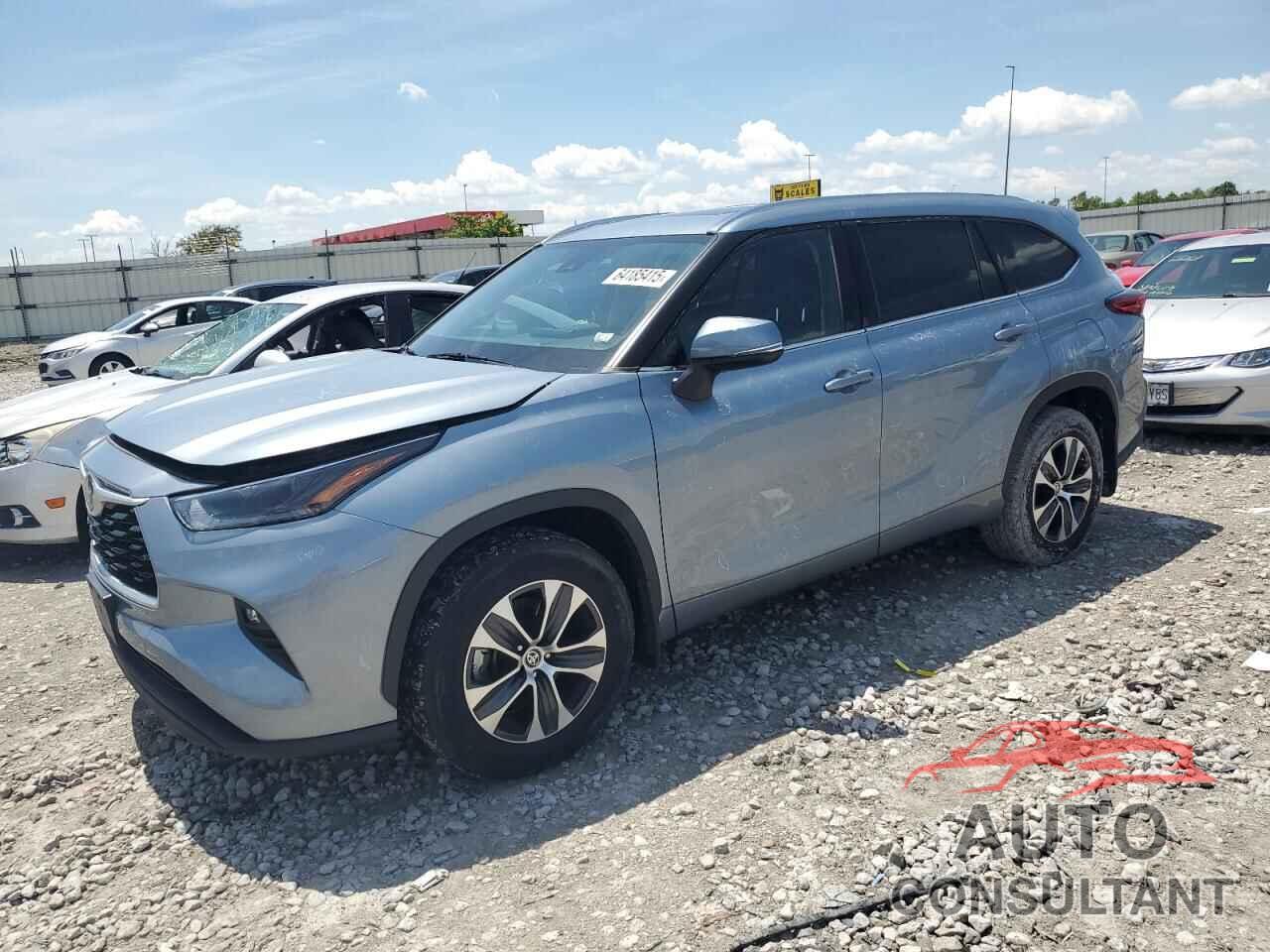 TOYOTA HIGHLANDER 2021 - 5TDHZRBH2MS090349