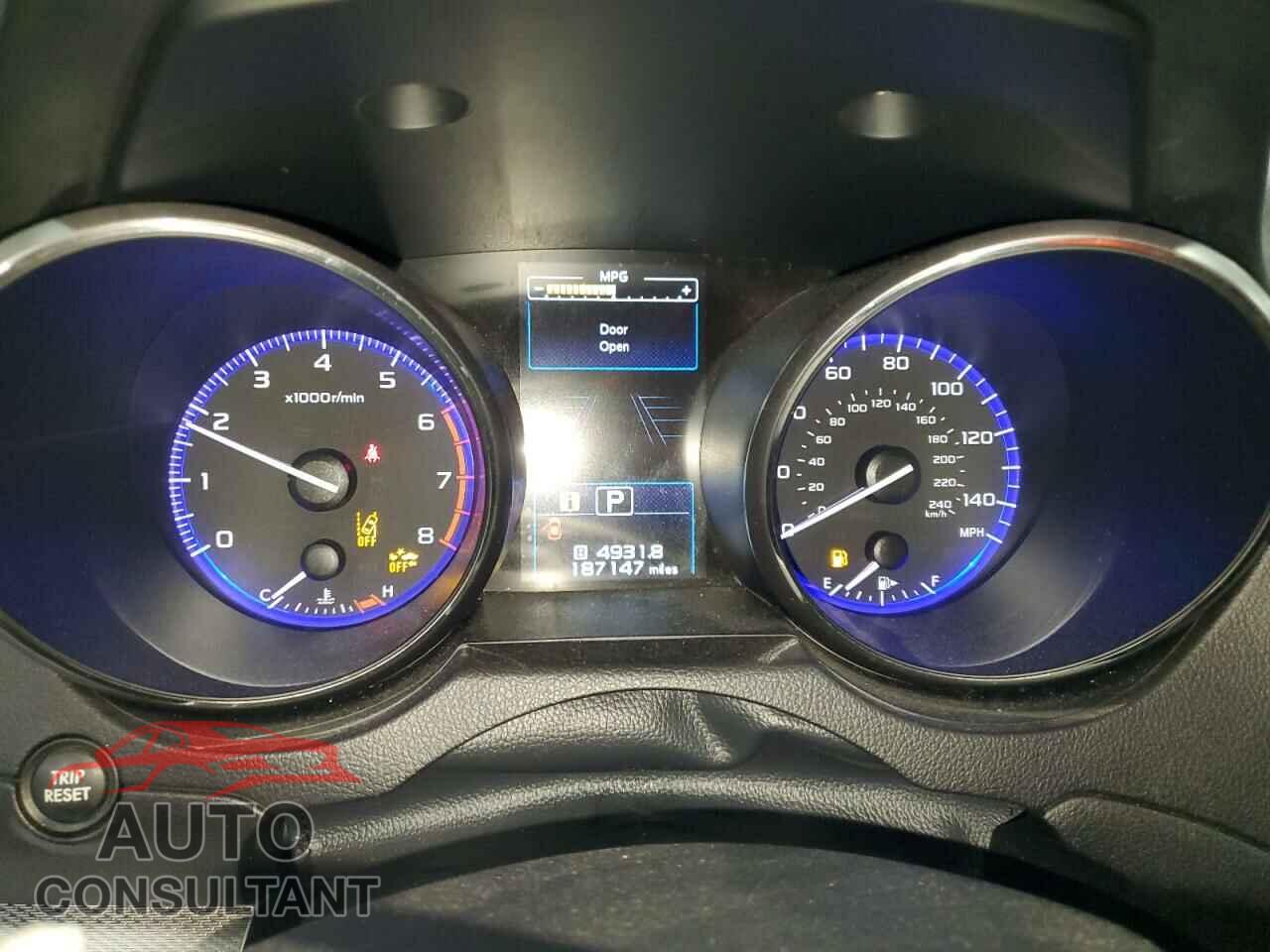 SUBARU OUTBACK 2017 - 4S4BSAFC8H3401165
