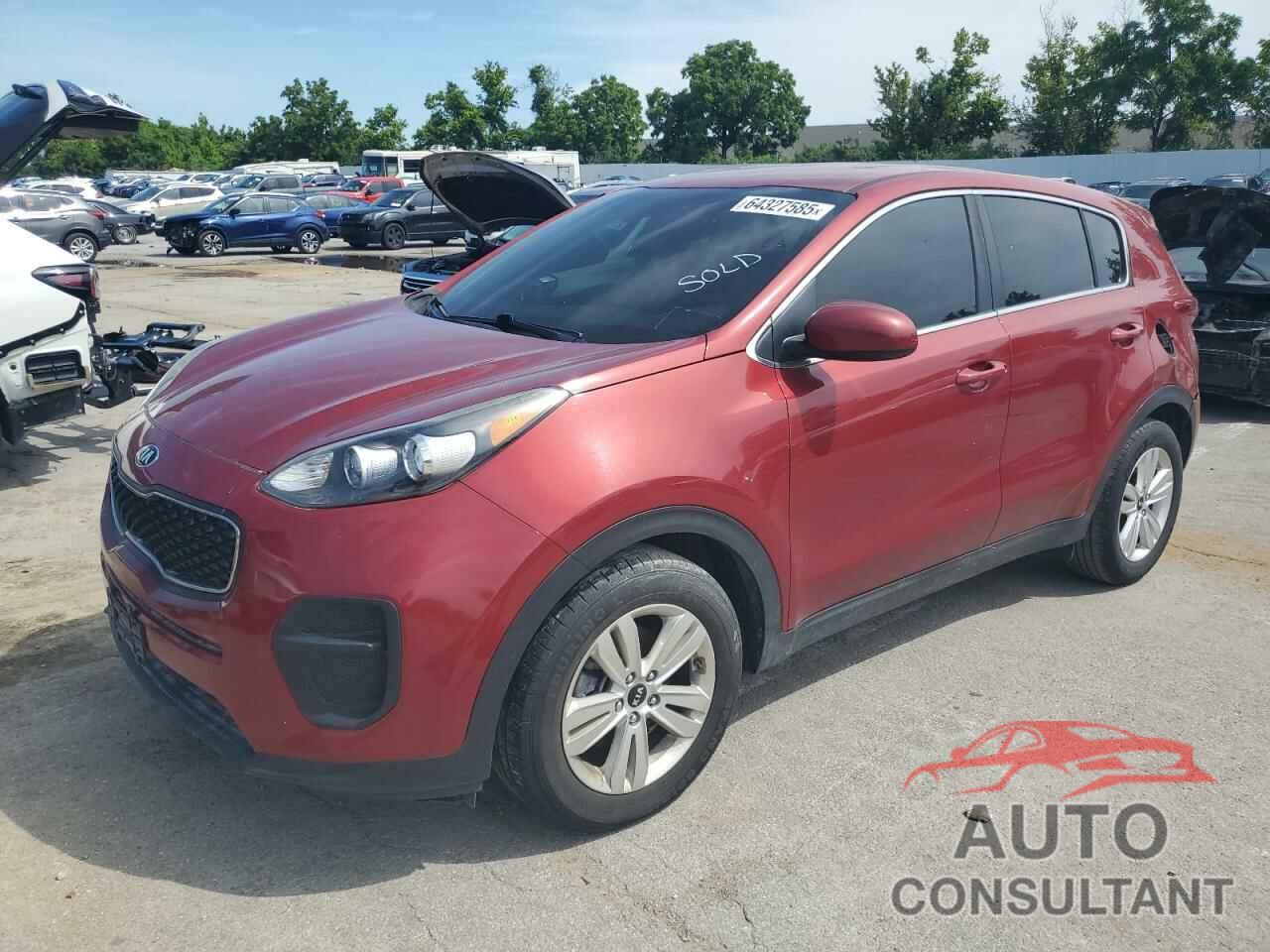 KIA SPORTAGE 2017 - KNDPM3AC1H7191489