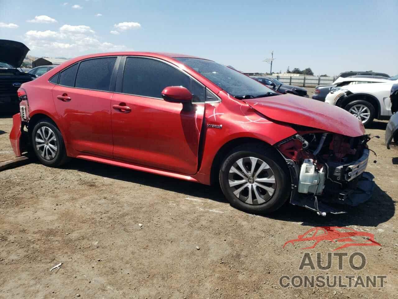 TOYOTA COROLLA 2021 - JTDEAMDE5MJ016372