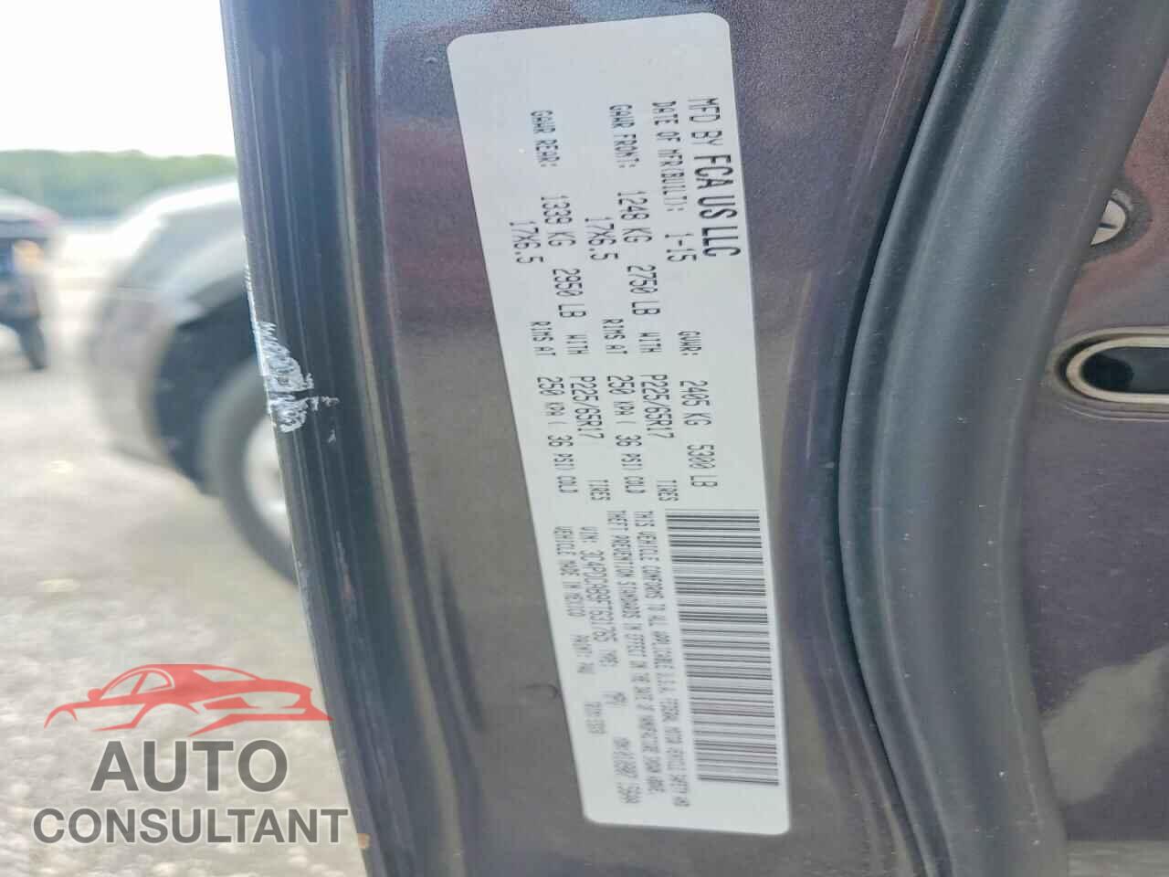 DODGE JOURNEY 2015 - 3C4PDCAB9FT631765