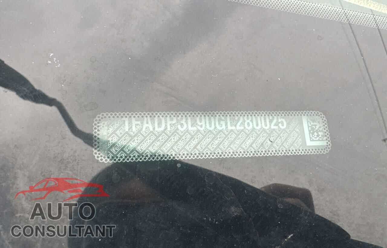 FORD FOCUS 2016 - 1FADP3L90GL280025