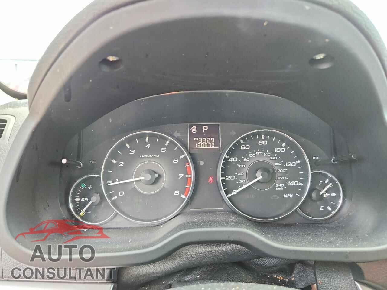 SUBARU OUTBACK 2012 - 4S4BRBAC3C3294222