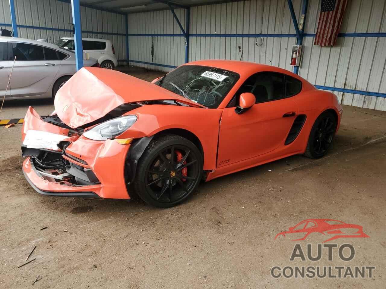 PORSCHE CAYMAN 2018 - WP0AB2A89JS278478