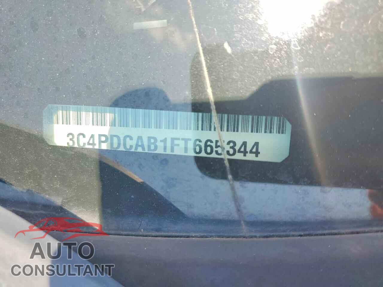 DODGE JOURNEY 2015 - 3C4PDCAB1FT665344