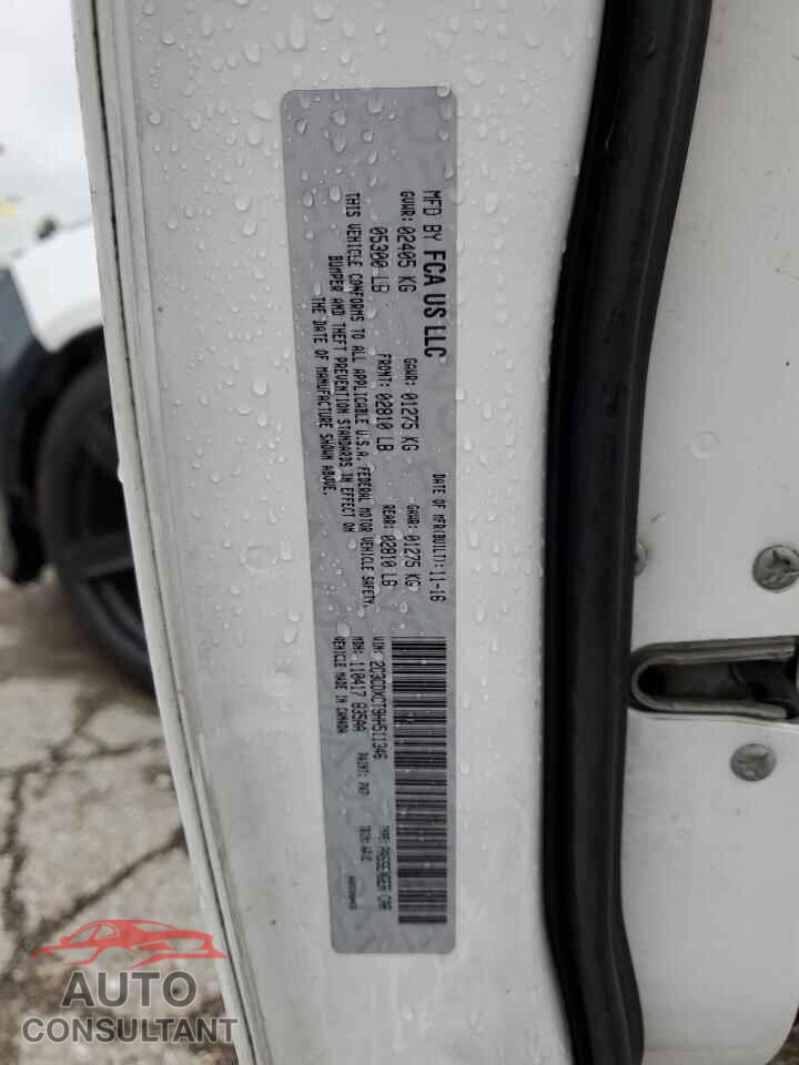 DODGE CHARGER 2017 - 2C3CDXCT9HH511346