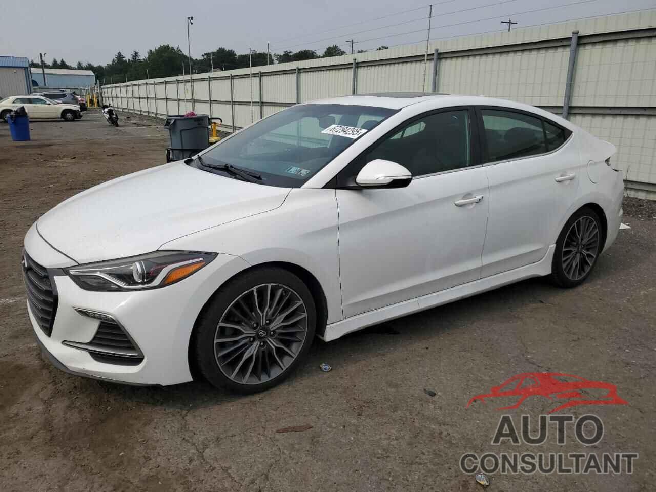 HYUNDAI ELANTRA 2017 - KMHD04LBXHU328452