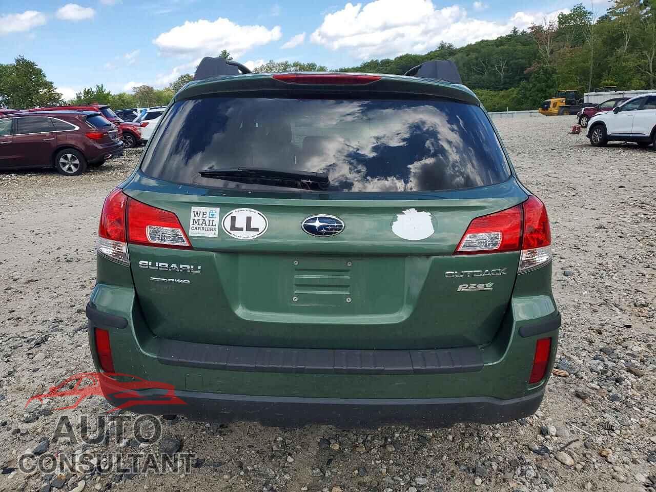 SUBARU OUTBACK 2012 - 4S4BRBCC3C3292290