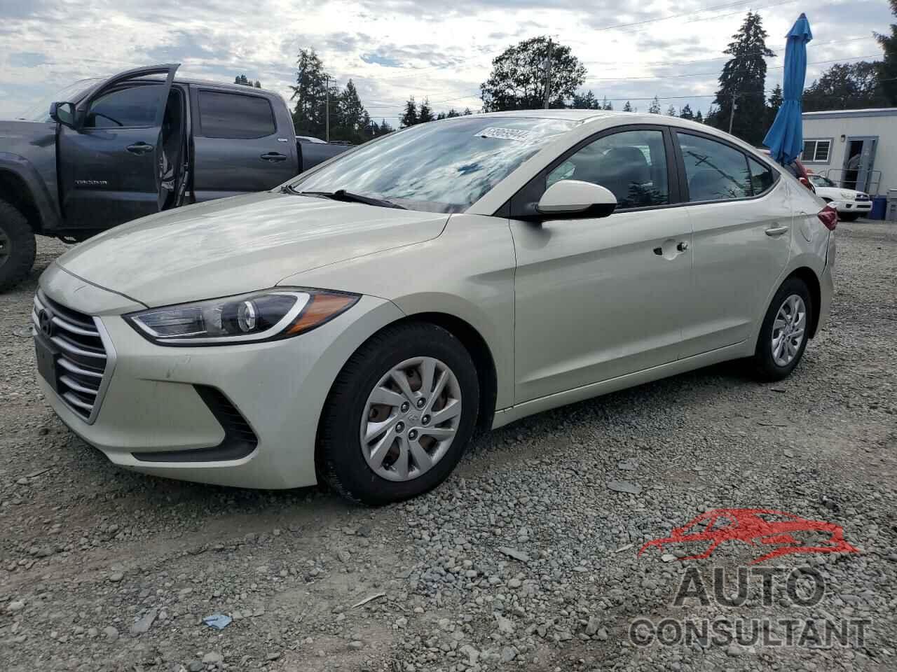 HYUNDAI ELANTRA 2017 - KMHD74LF0HU087385