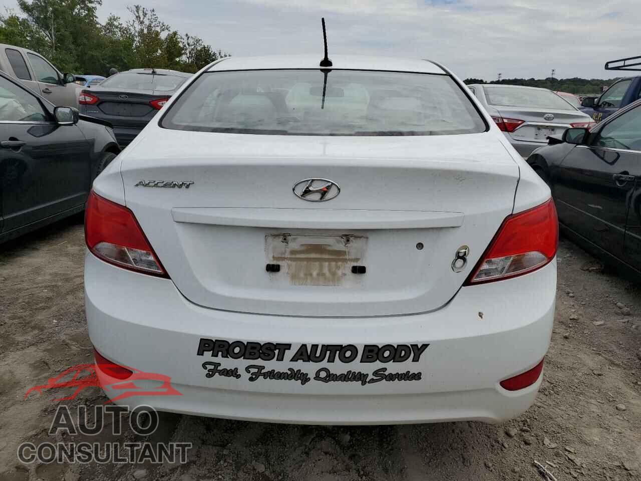 HYUNDAI ACCENT 2017 - KMHCT4AE4HU291978