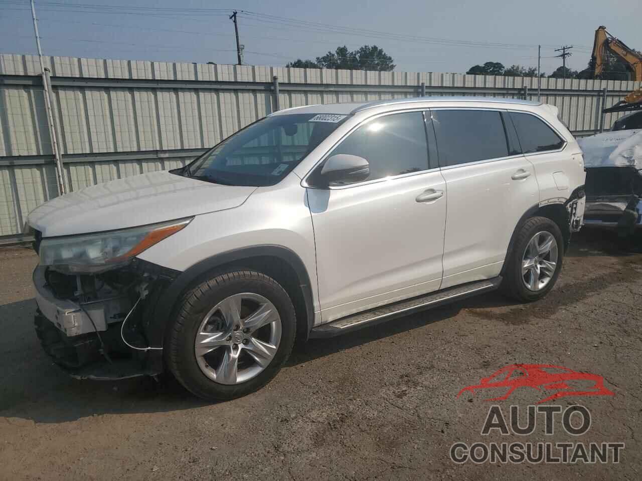TOYOTA HIGHLANDER 2015 - 5TDYKRFH0FS070084