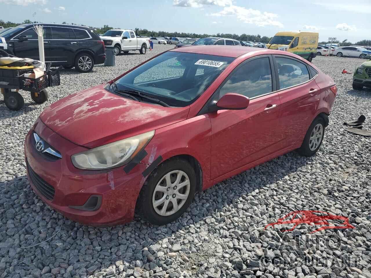 HYUNDAI ACCENT 2014 - KMHCT4AE6EU721330