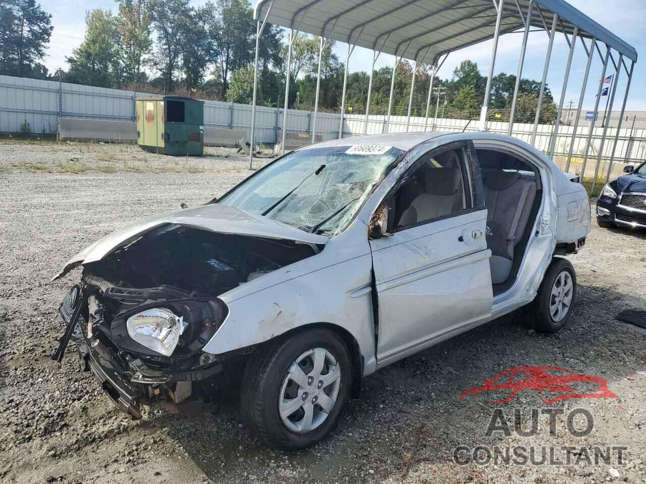 HYUNDAI ACCENT 2009 - KMHCN46CX9U304350