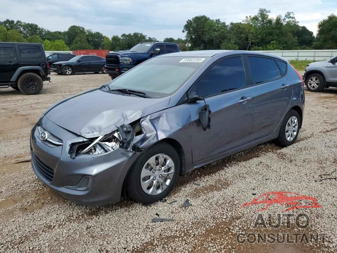 HYUNDAI ACCENT 2017 - KMHCT5AE2HU344909