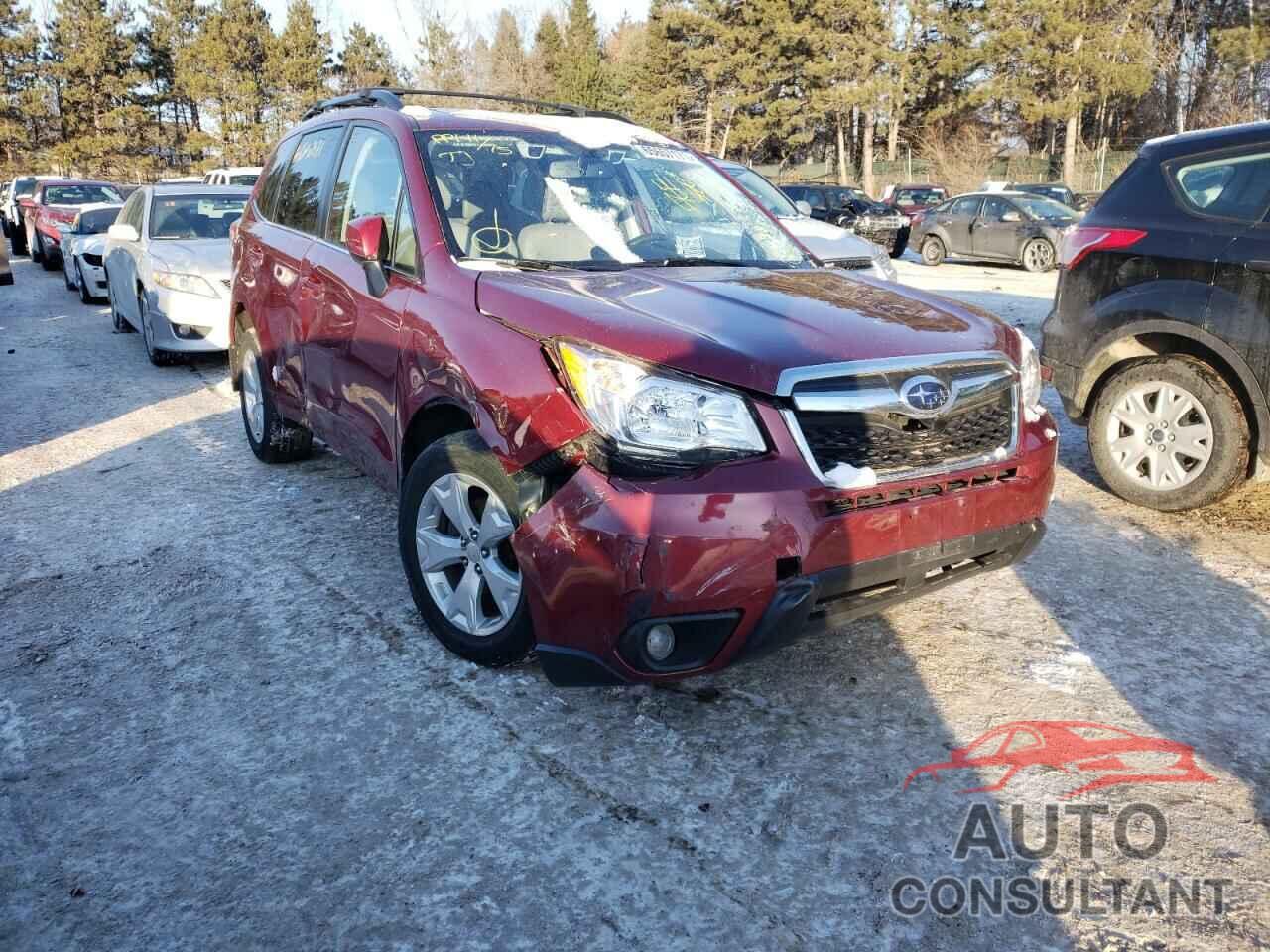 SUBARU FORESTER 2016 - JF2SJARC5GH505604