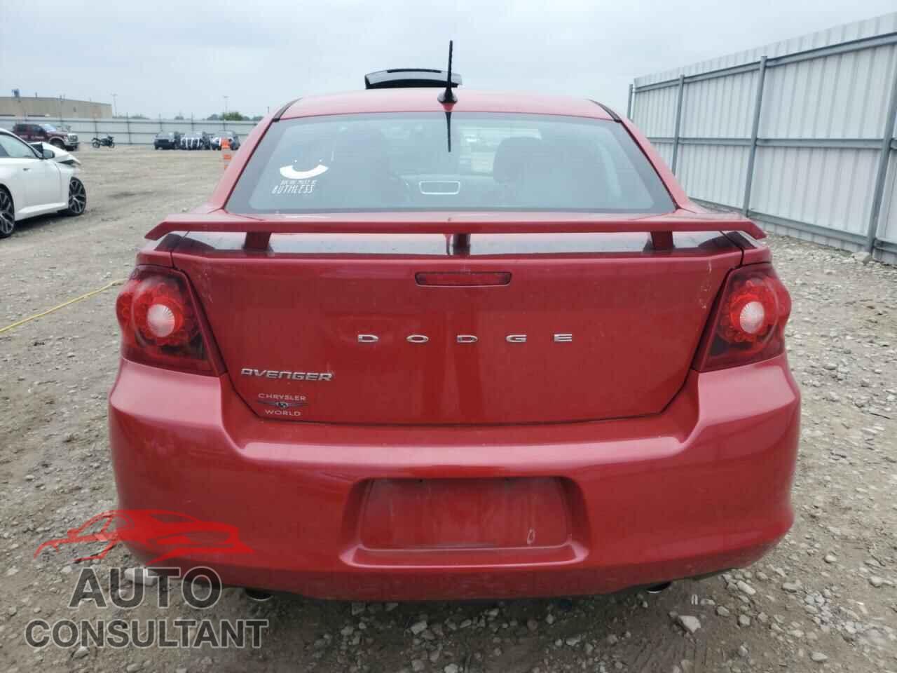DODGE AVENGER 2013 - 1C3CDZCG7DN623109