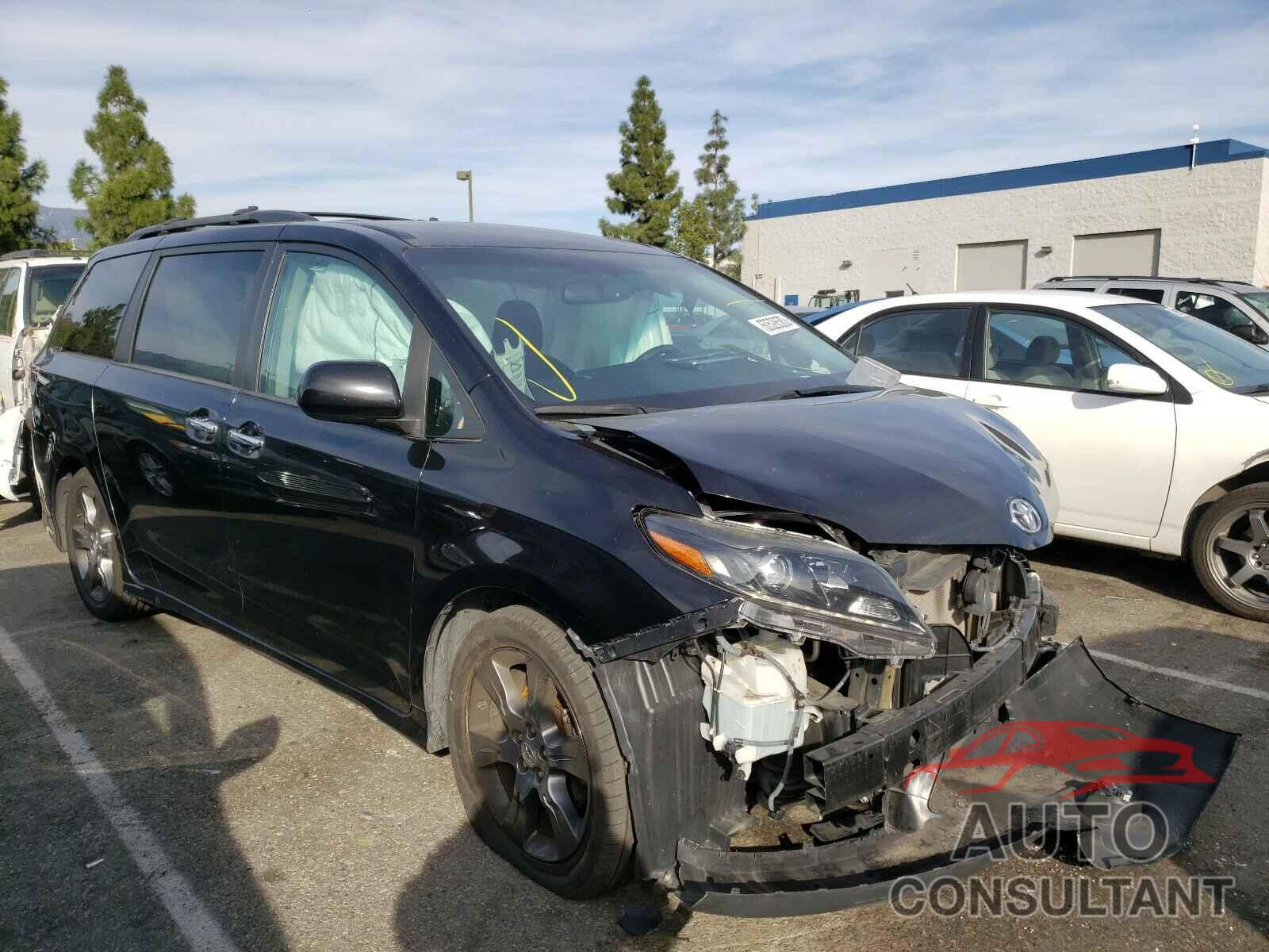 TOYOTA SIENNA 2016 - 5TDXK3DC9GS706678