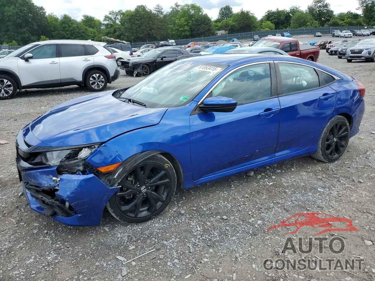 HONDA CIVIC 2019 - 2HGFC2F81KH514840