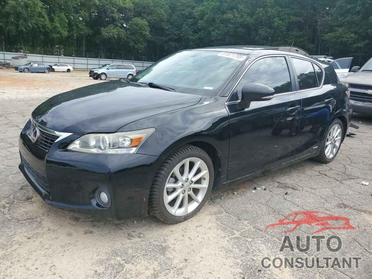 LEXUS CT 200 2012 - JTHKD5BH5C2122146