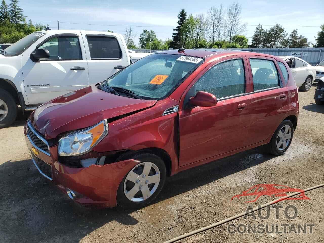 CHEVROLET AVEO 2011 - 3G1TC6DG7BL118673