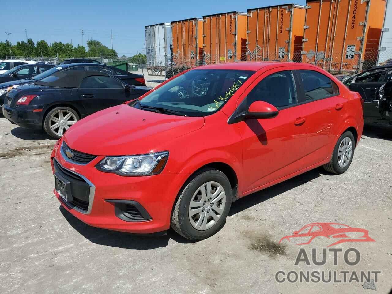 CHEVROLET SONIC 2020 - 1G1JB5SB8L4108706