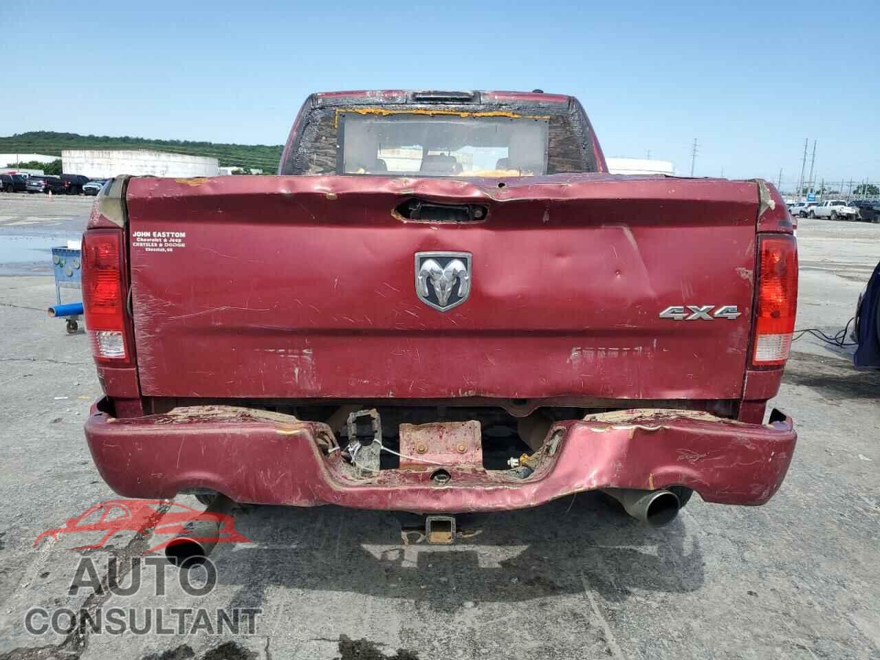 DODGE RAM 1500 2012 - 1C6RD7KT8CS164382
