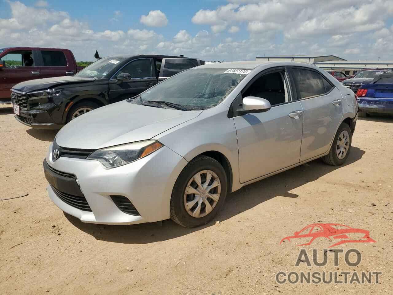 TOYOTA COROLLA 2015 - 2T1BURHEXFC366581