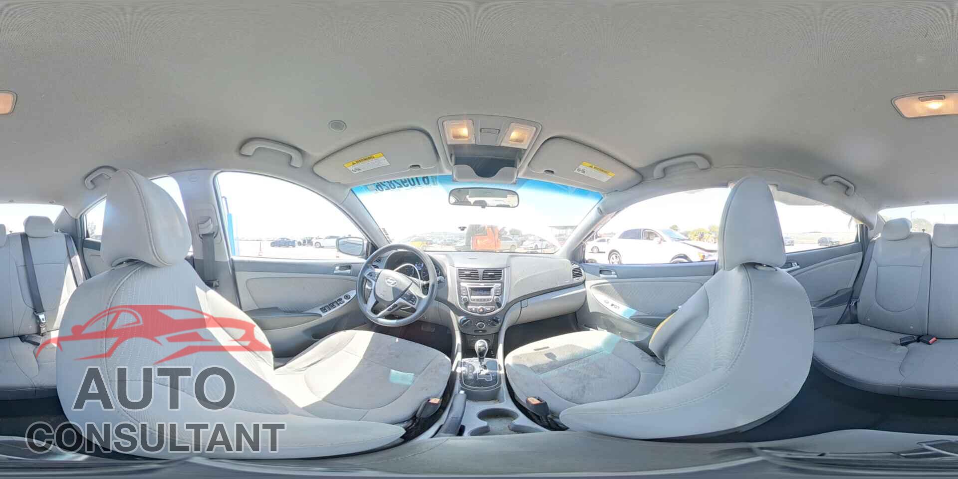 HYUNDAI ACCENT 2015 - KMHCU4AE3FU822985