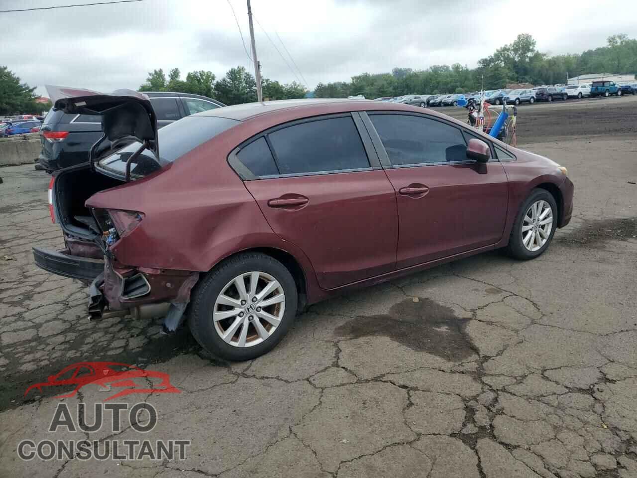 HONDA CIVIC 2012 - 2HGFB2F9XCH592725