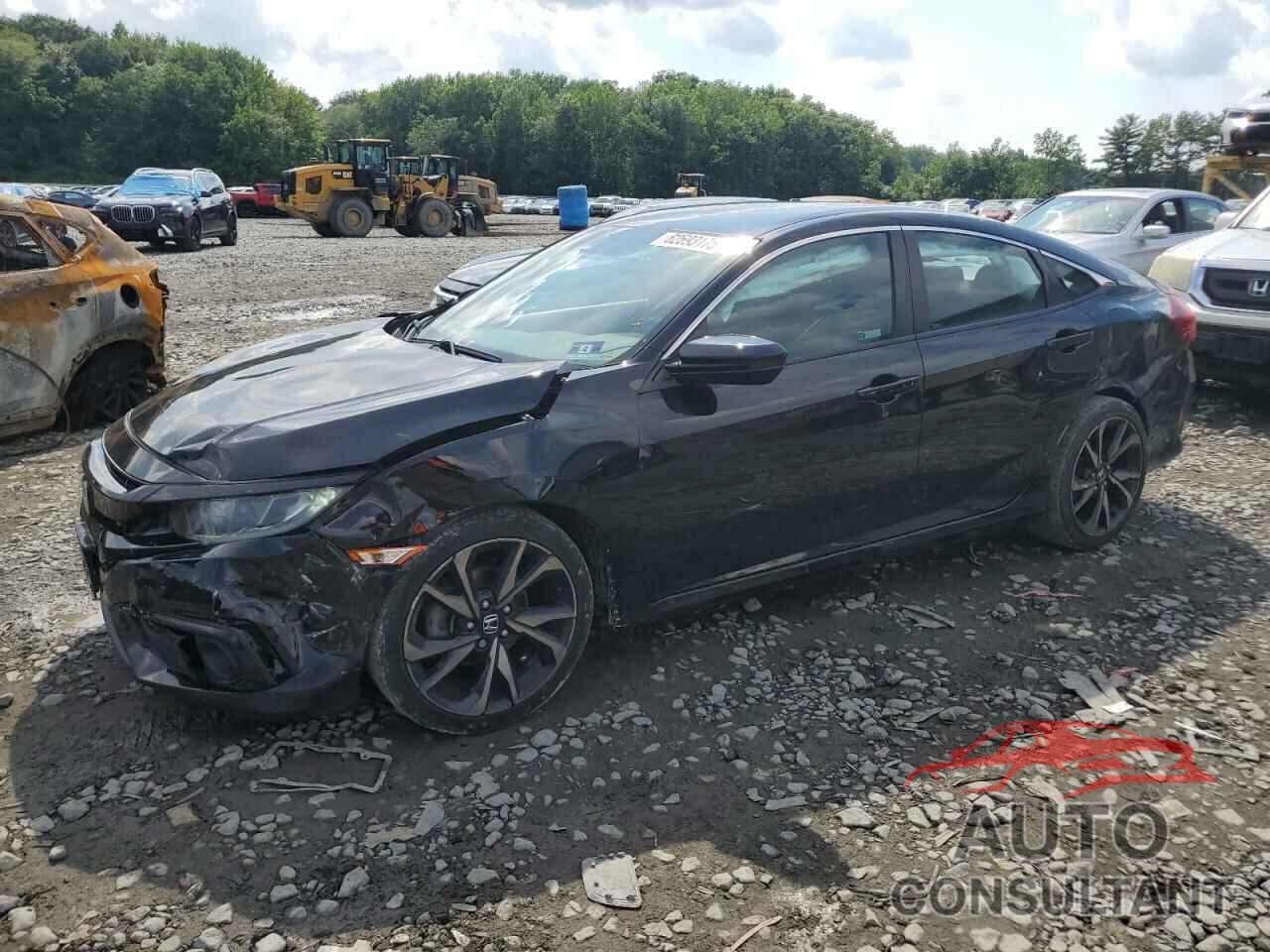 HONDA CIVIC 2019 - 2HGFC2F89KH546404
